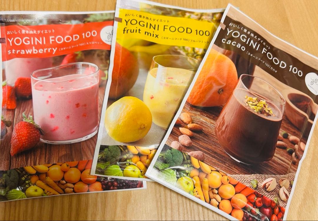 YOGINI FOOD 100 3種類7袋 計21袋