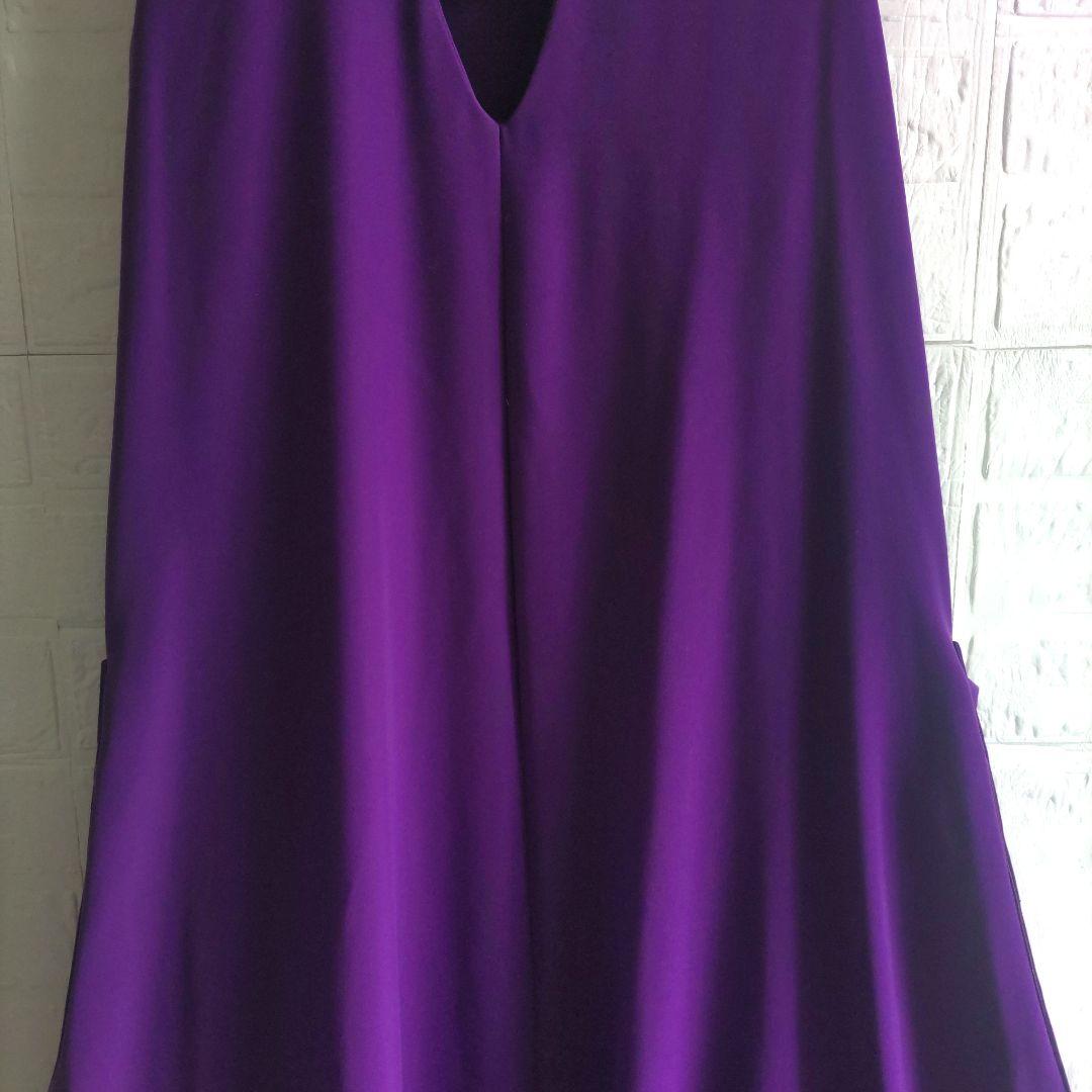 UN3D.　アンスリード　ビッグポケットフレアワンピース ノースリーブ