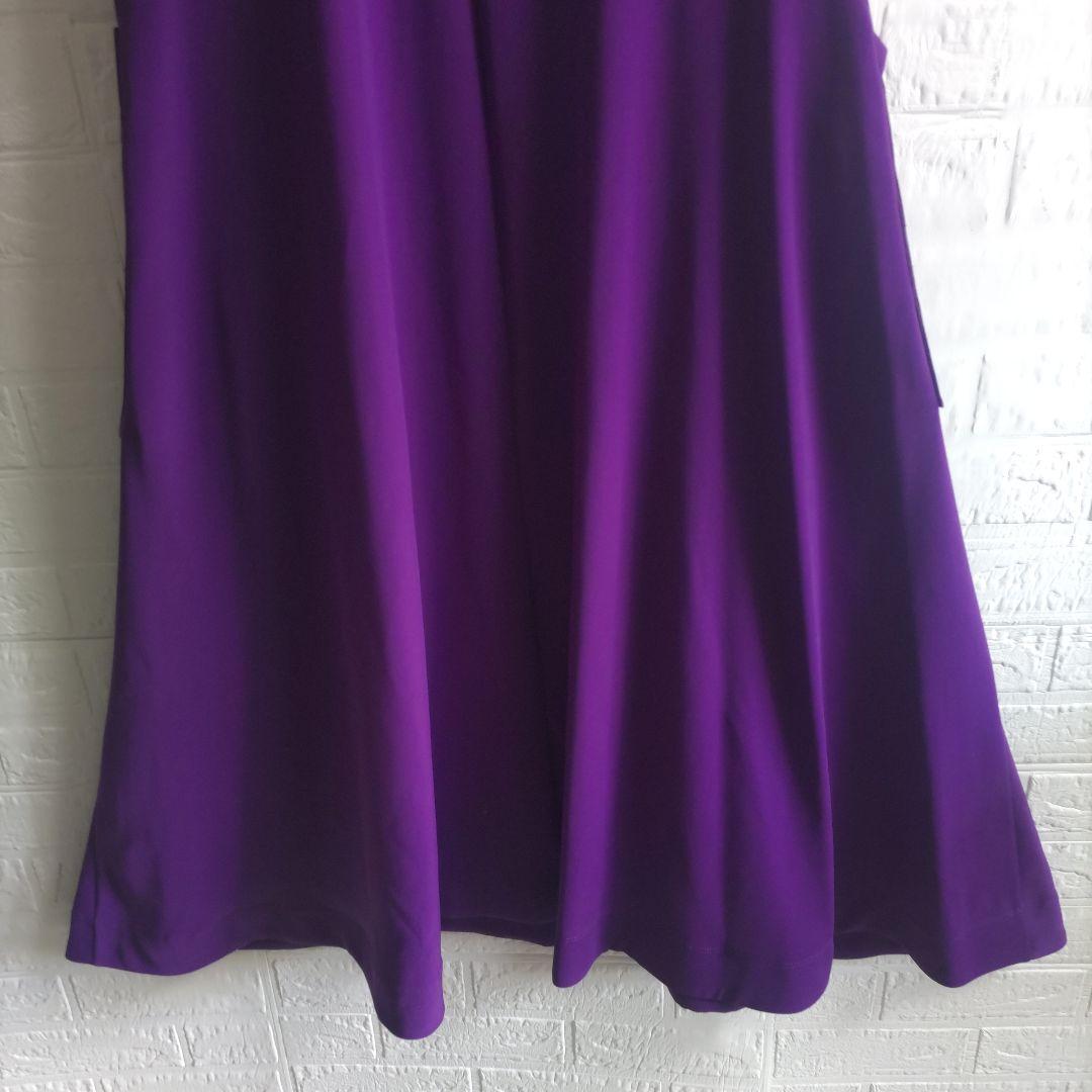 UN3D.　アンスリード　ビッグポケットフレアワンピース ノースリーブ