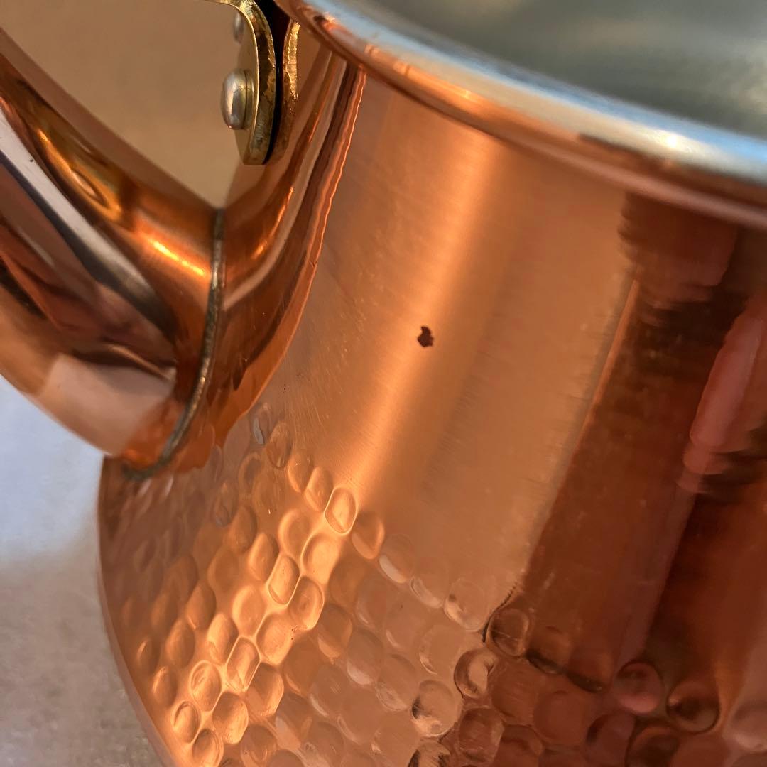 未使用 島本製作所 SS 銅製 やかん ケトル