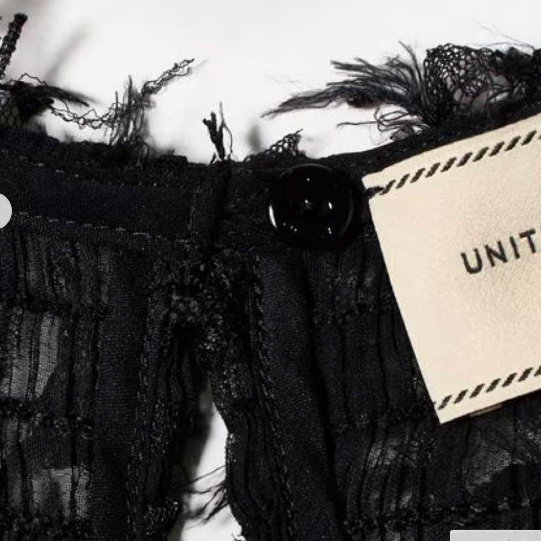 ユナイテッドアローズ ☆ ブラックファーベスト ノースリーブ