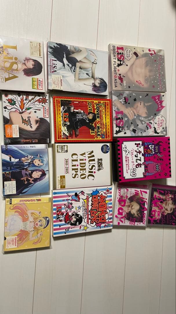 LiSA CD、DVD