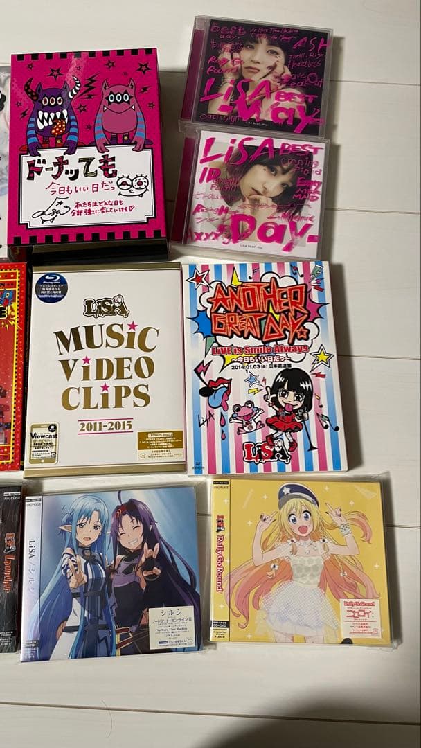 LiSA CD、DVD