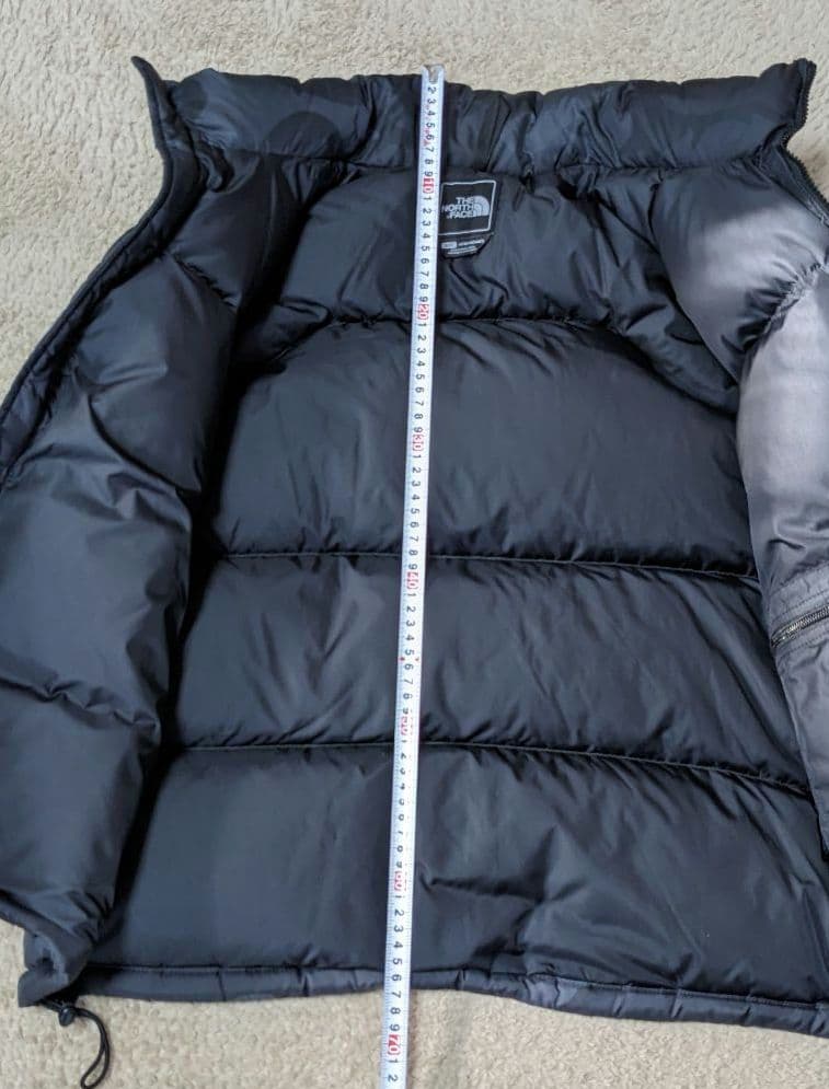 【美品】 NORTH FACE 迷彩ヌプシダウンベスト ND01587