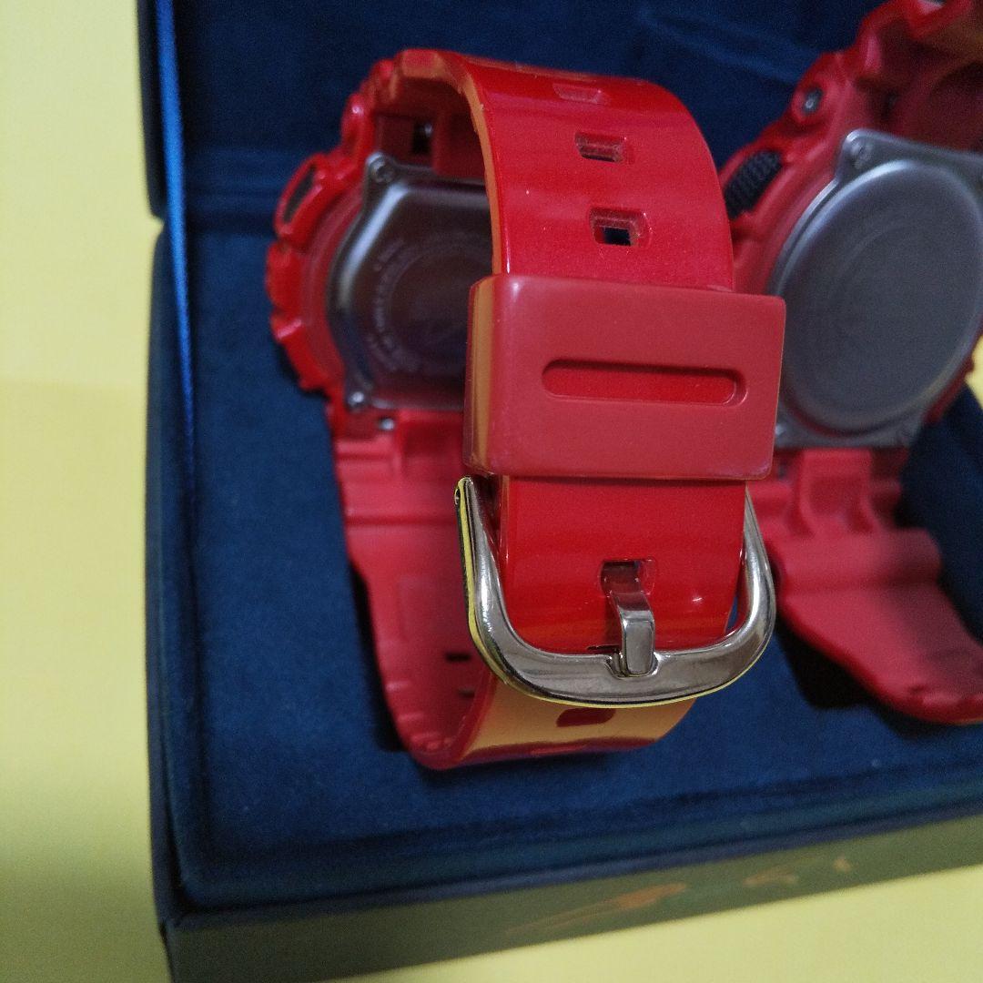 G-SHOCK ペアウォッチ 紅RED 金 希少 稼働品