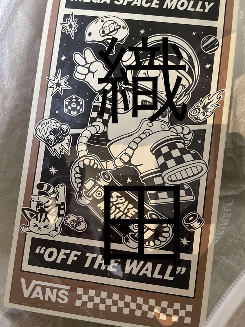 POPMART MEGA SPACE MOLLY 400% VANS 新品未開封