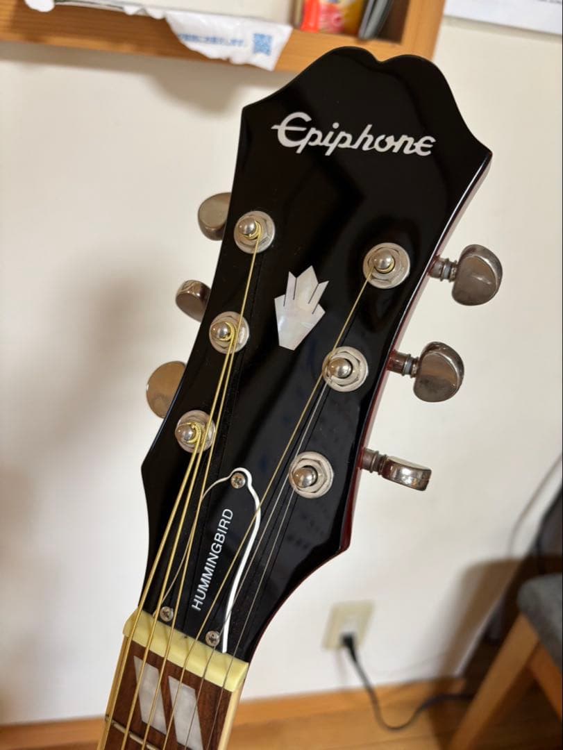Epiphone エピフォンby Gibson ハミングバード　美品　エレアコ