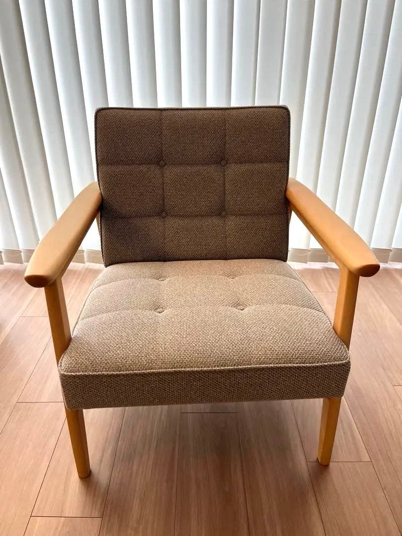 カリモク60 Kチェア1シーター ミストグレー