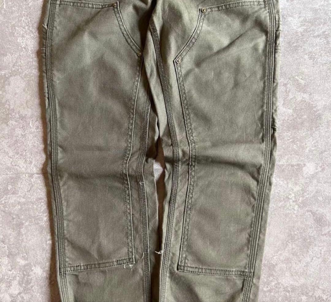 カーハートダブルニー ペインターパンツ オリーブ