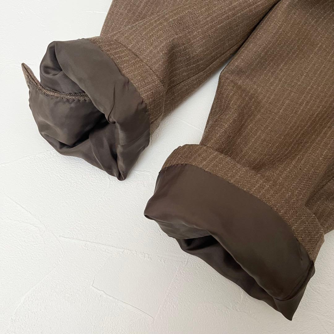 【美品】 AURALEE テーラードジャケット ウール ブラウン