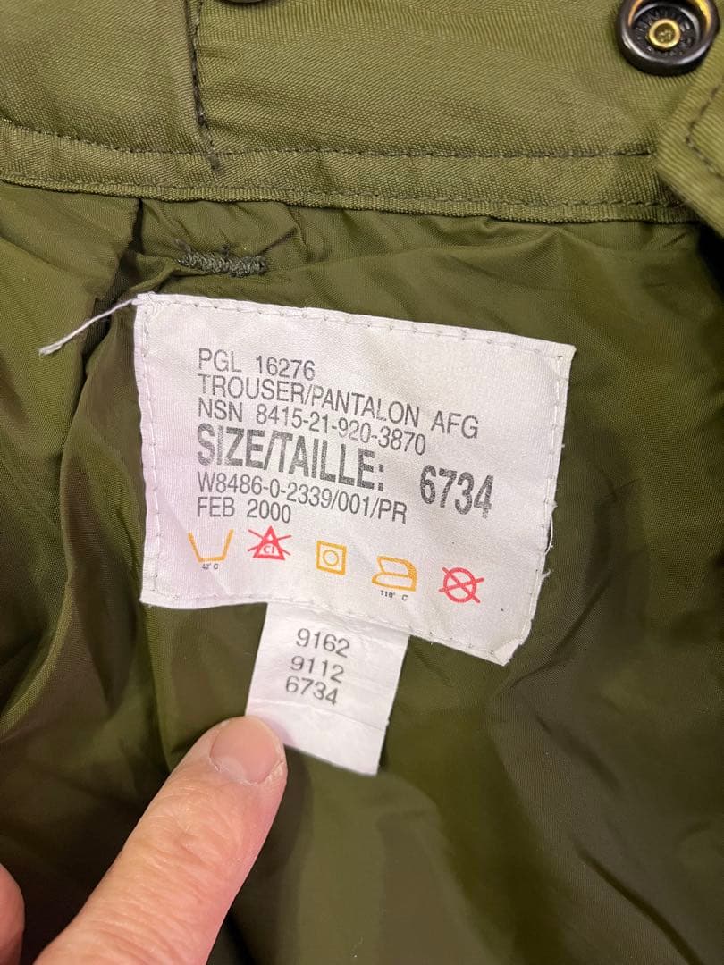 カナダ軍 パンツ ECW トラウザース USAF USMC レベル7 ECWCS