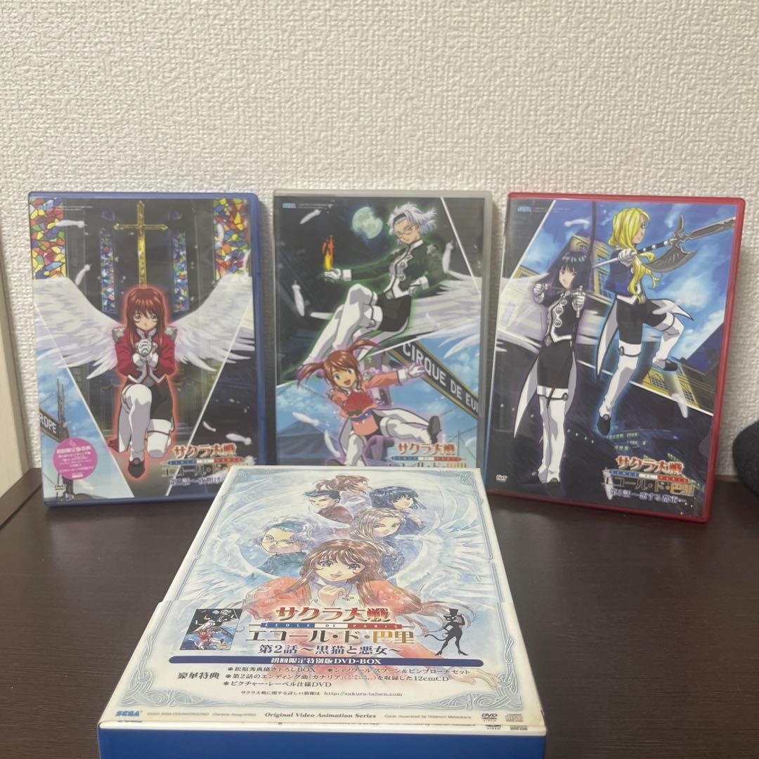 サクラ大戦 エコール・ド・巴里 3巻DVDBOX〈初回限定生産〉