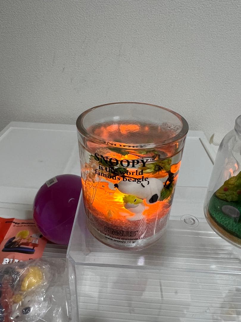 スヌーピー、テラリウム、CAFE