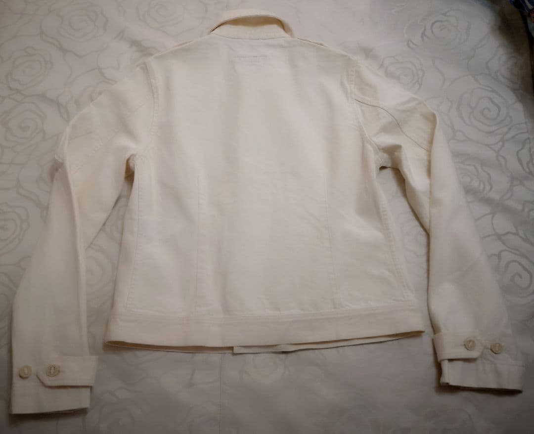 Ralph Lauren ホワイトデニム トレンチジャケット １２号 超激レア品