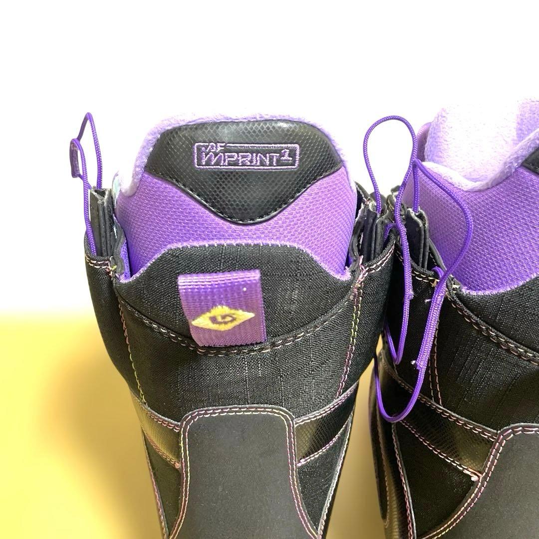 Burton スノーボードブーツ レディース　パープル/ブラック