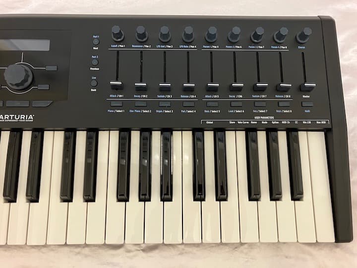 [美品] Arturia KeyLab 61 MkII (61鍵, Mk.2)