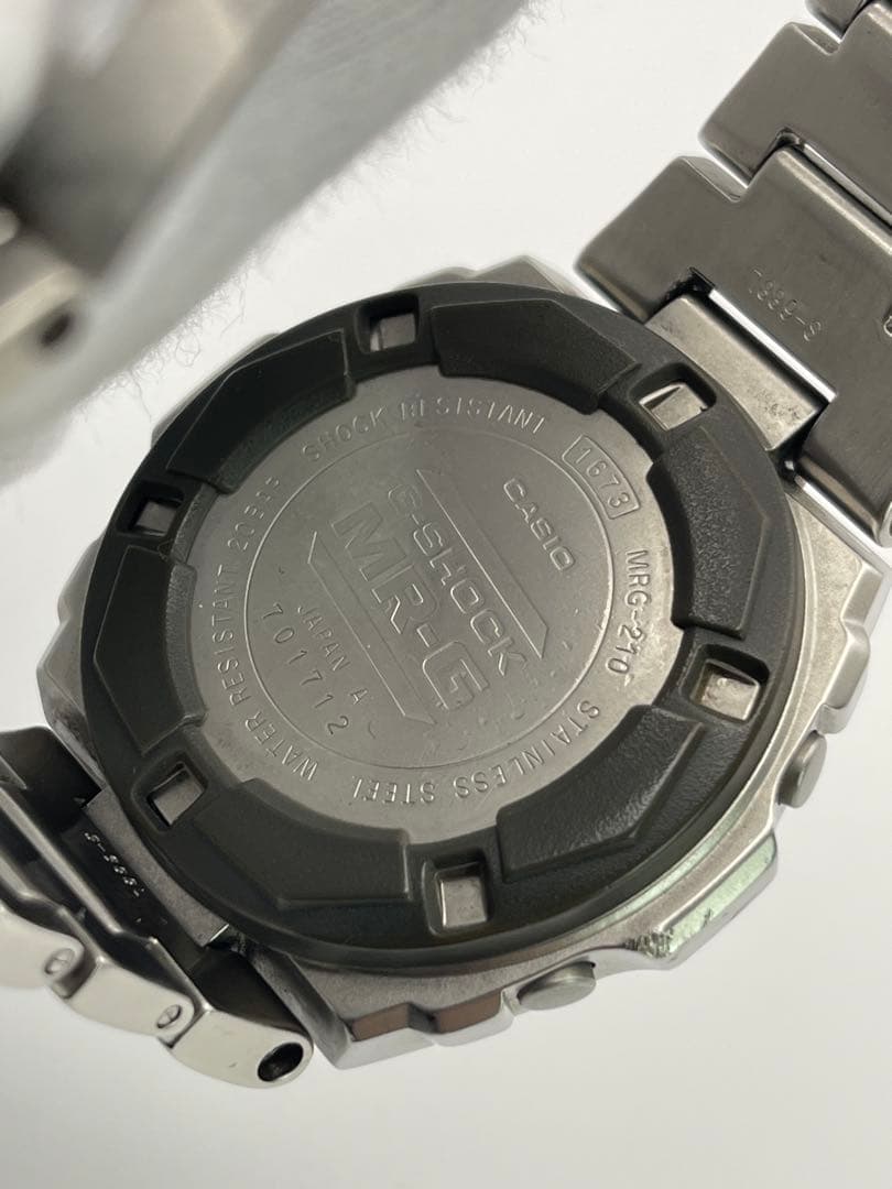 G-SHOCK MRG-210 フルメタル ステンレス MR-G カシオ