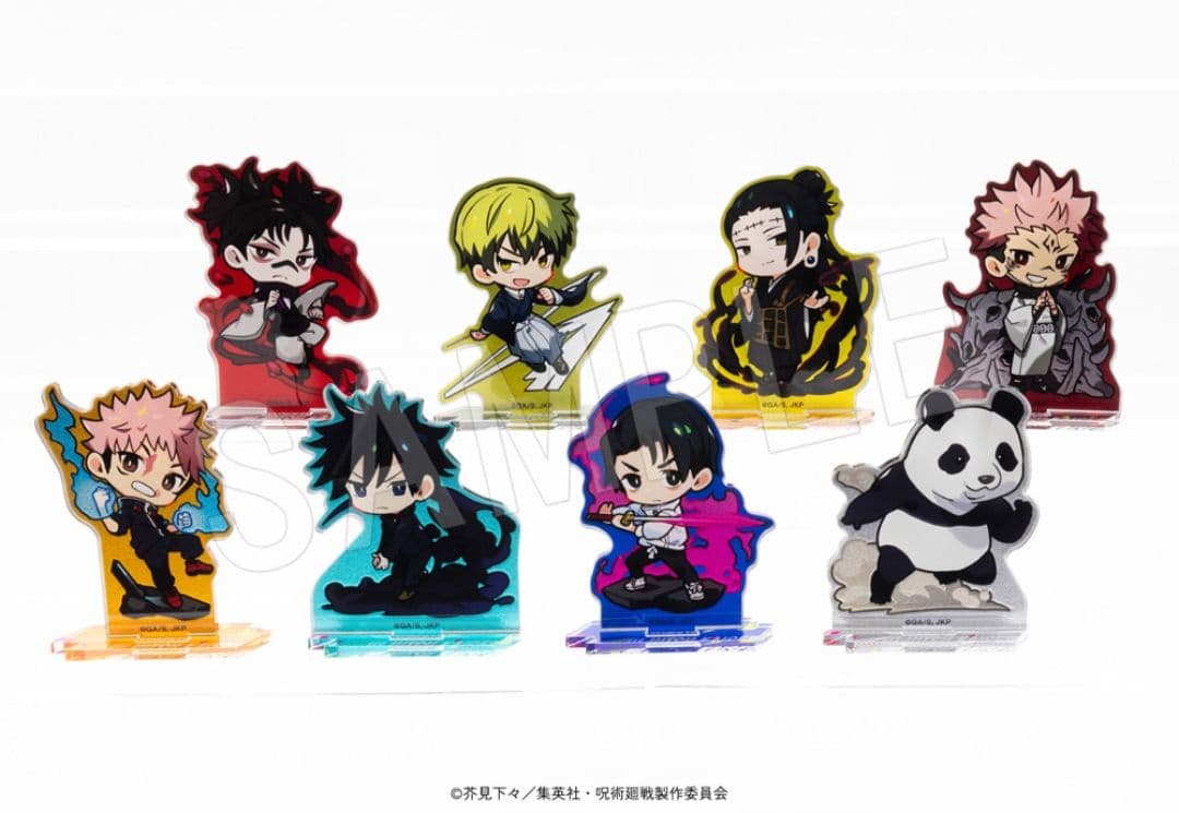 呪術廻戦　中外鉱業　ジャンプフェスタ　グリッターアクリルスタンド　くるみつ