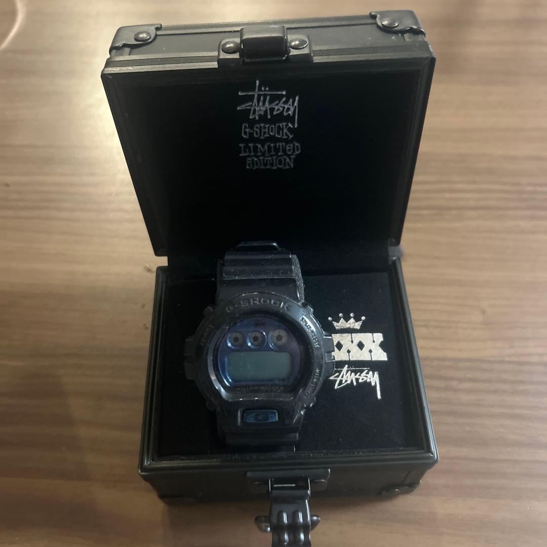 ジャンク品　CASIO G-SHOCK STUSSY 限定版 ブラック