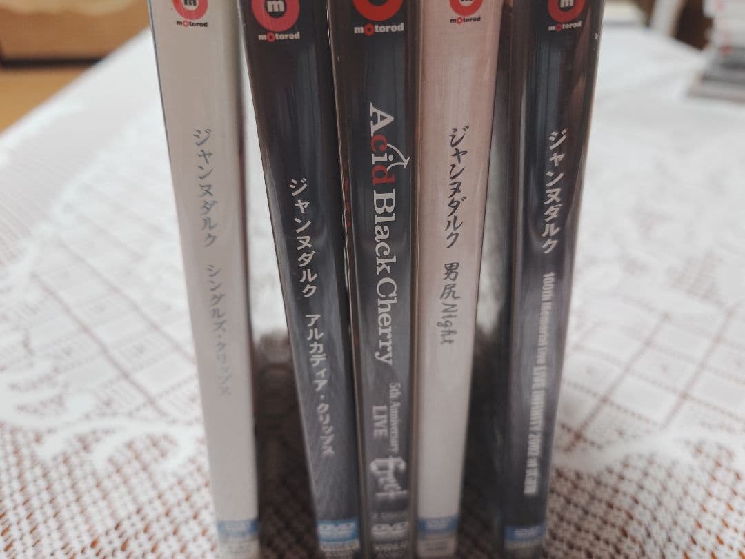 ジャンヌダルク シングルコレクション & DVDセット