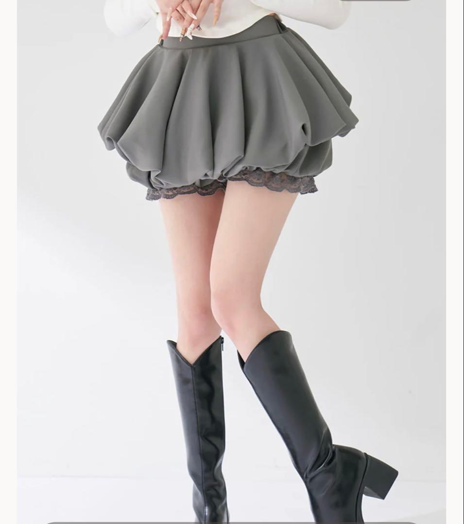 ボリュームバルーンスカート