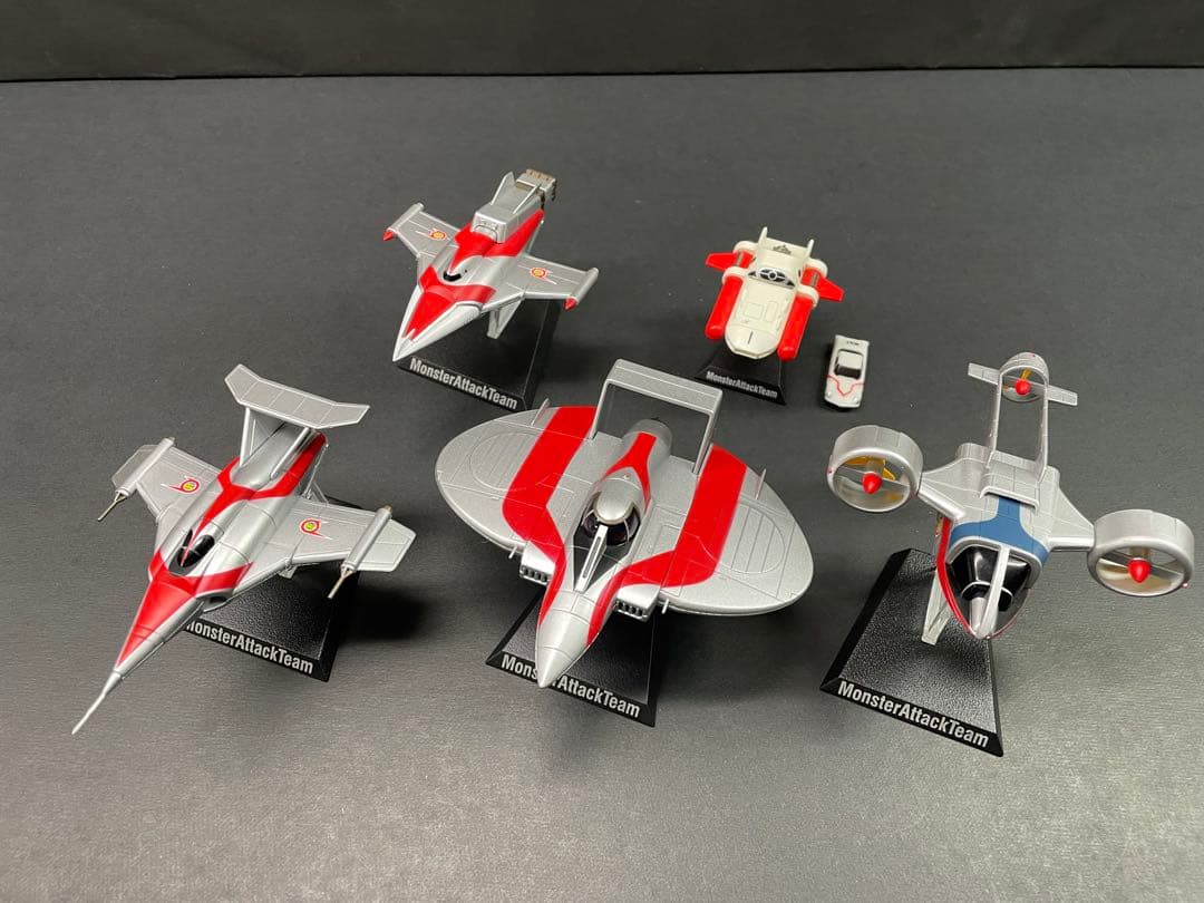 6種セット　HDM ウルトラ超兵器　マット　MAT 編　帰ってきたウルトラマン