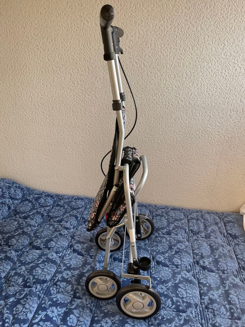 サニーウォーカーＡＳ-III 小花ＢＫ 島製作所 シルバーカー