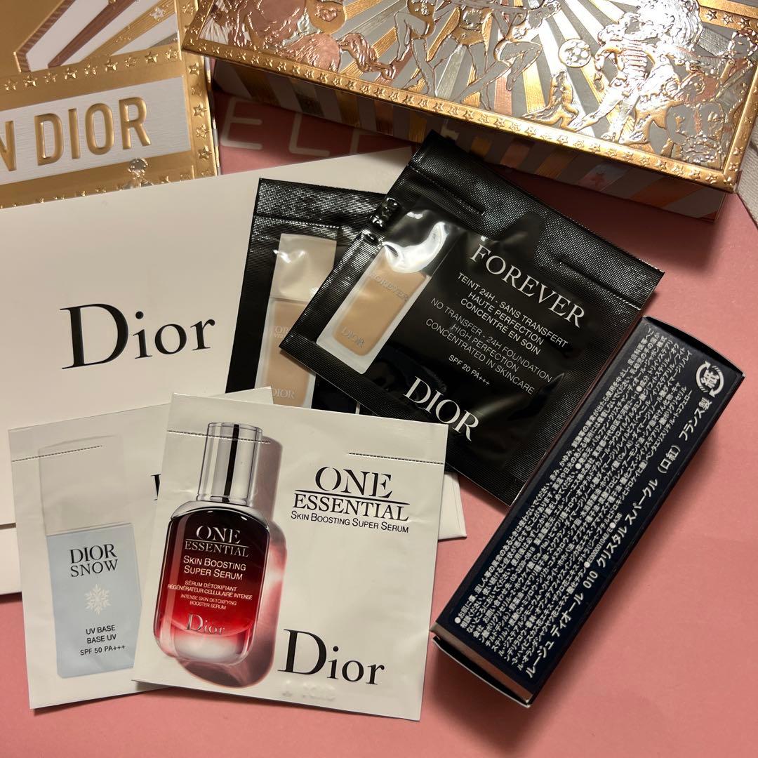 DIOR2025 ホリデー限定 ルージュディオール 010 クリスタルスパークル