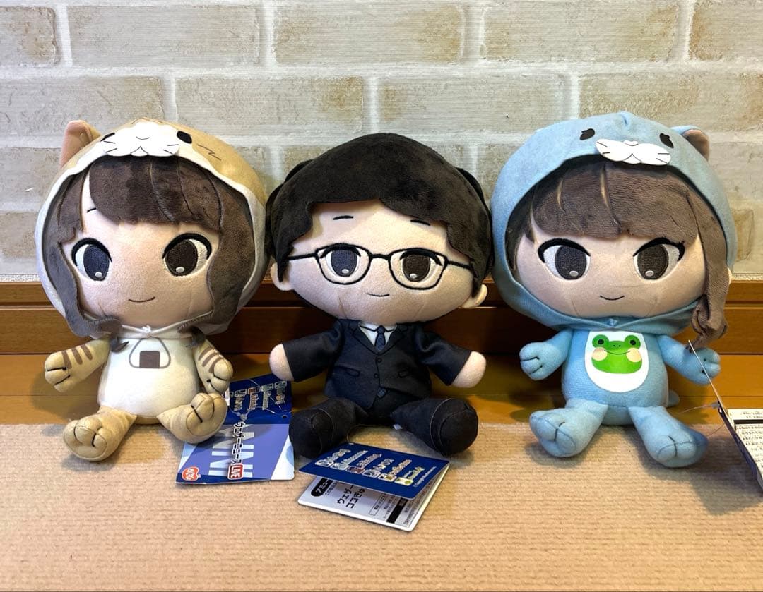 ウェザーニュース　LIVE ぬいぐるみ　３体セット