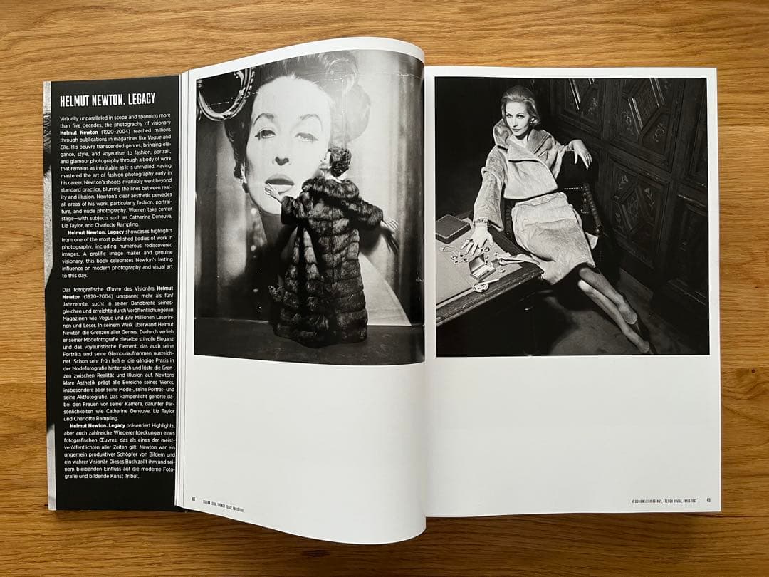 helmut newton legacy：ヘルムート・ニュートン　写真集