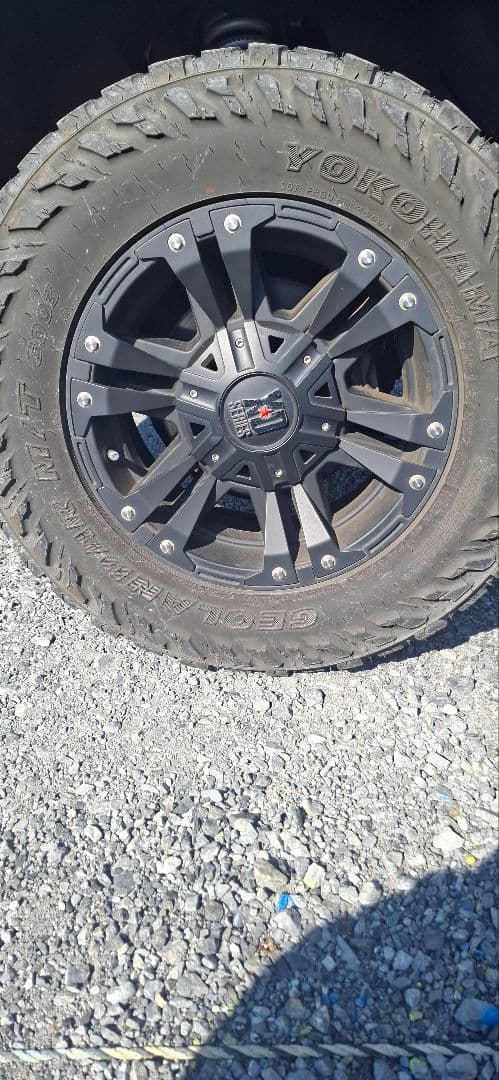 KMC XD822 18インチ 6穴 PCD139.7 GEOLANDARセット