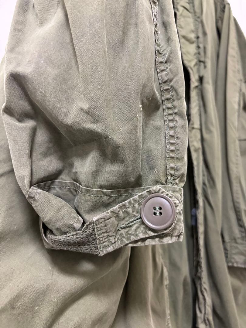 60s初期実物M-65 MAXジップ希少シェルM-R