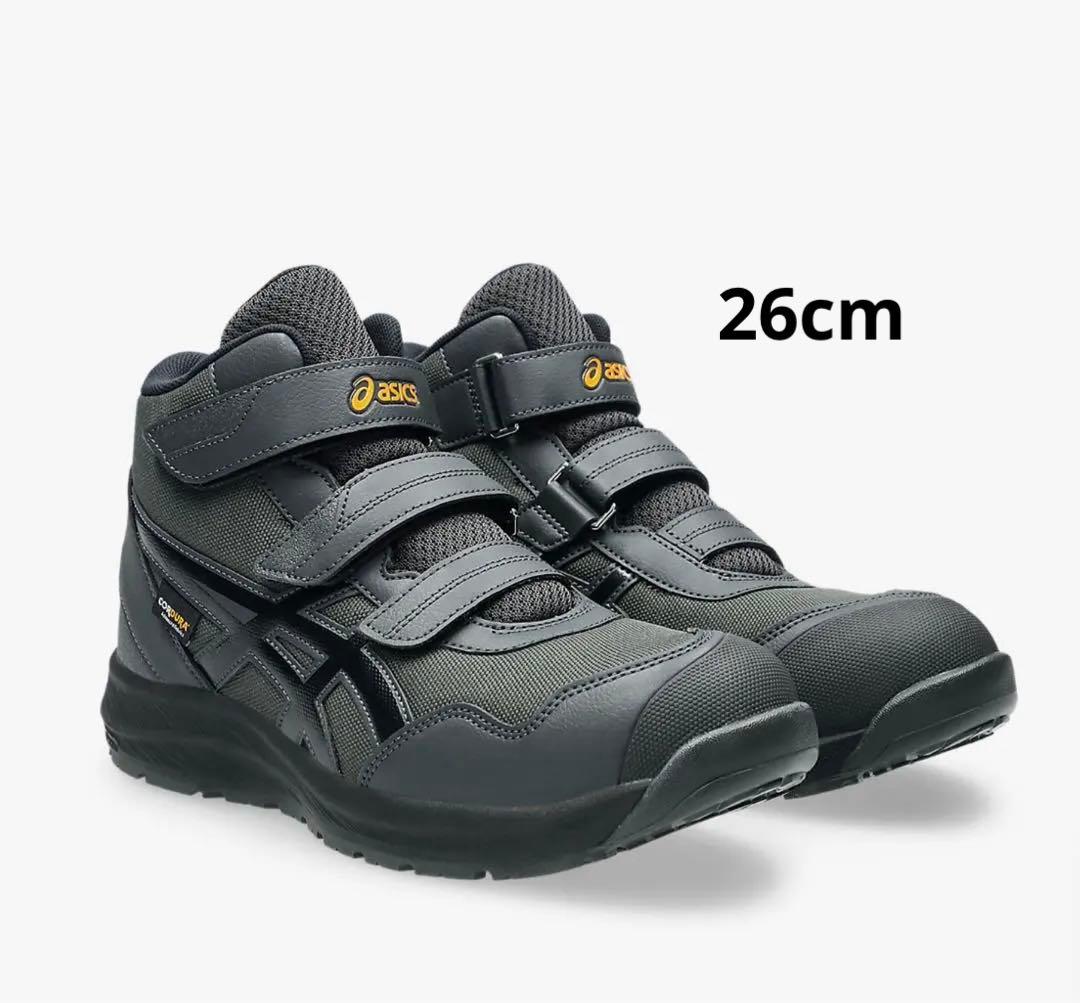 限定asics アシックス　CP216 TOUGH 020 26.０cm　安全靴