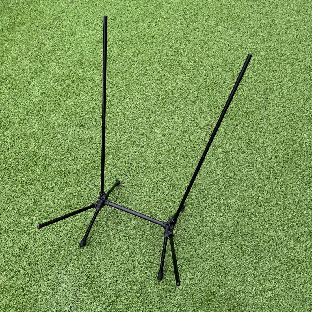 未使用級　ヘリノックス タクティカルチェアツー オールブラック 収納袋クッション