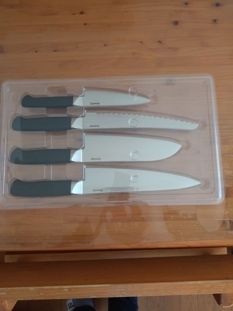Amwayステンレス製包丁4本セット
