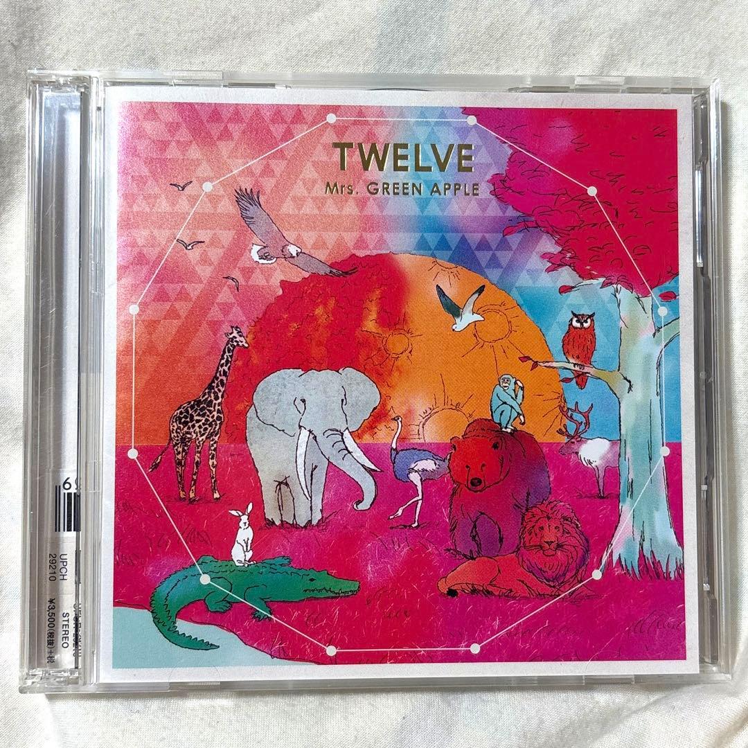 Mrs.GREEN APPLE TWELVE 初回限定盤　CD DVD