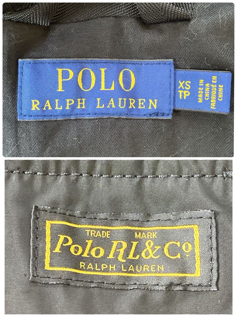 ポロラルフローレン ブラック M65 ミリタリージャケット フィールドジャケット