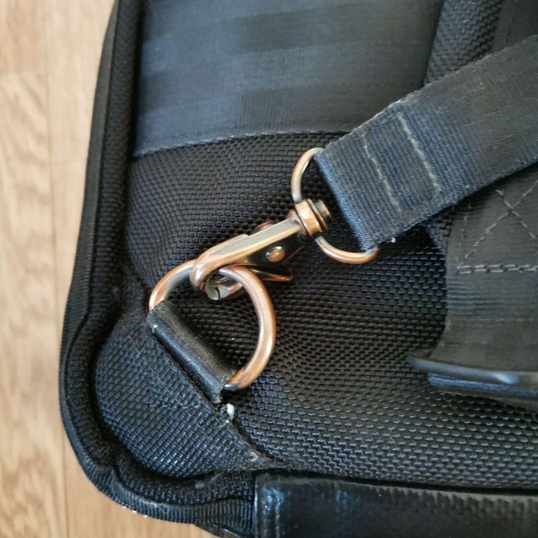 2層式　ポーター　ヒート　ブラックビジネスバッグ