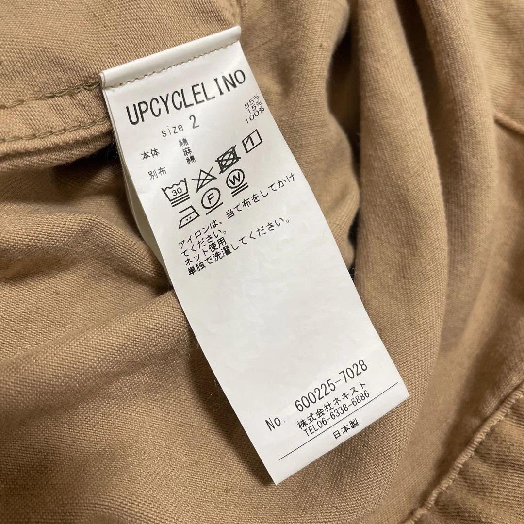 295 confect upcyclelino チノフィールドジャケット