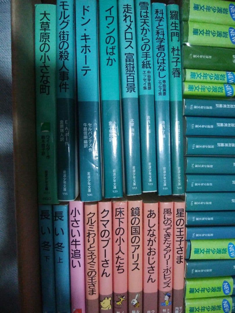 岩波少年文庫　38冊セット　まとめ　大草原の小さな家　モンテ・クリスト伯　三国志