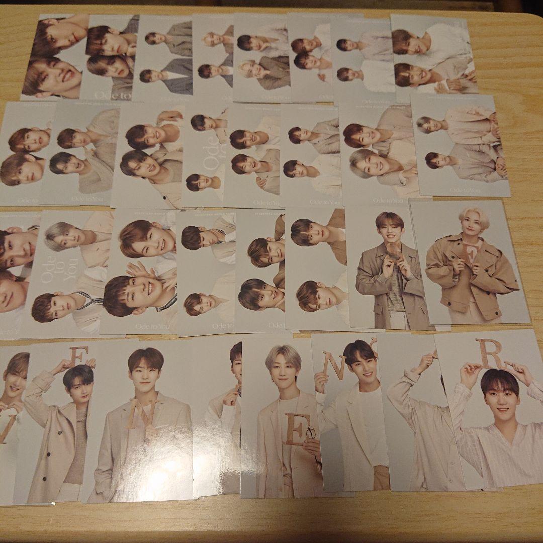 SEVENTEEN Ode to You JAPAN トレカセット