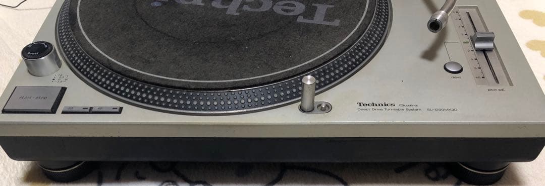 Technics SL-1200 MK3Dターンテーブル完全動作品ハードケース付