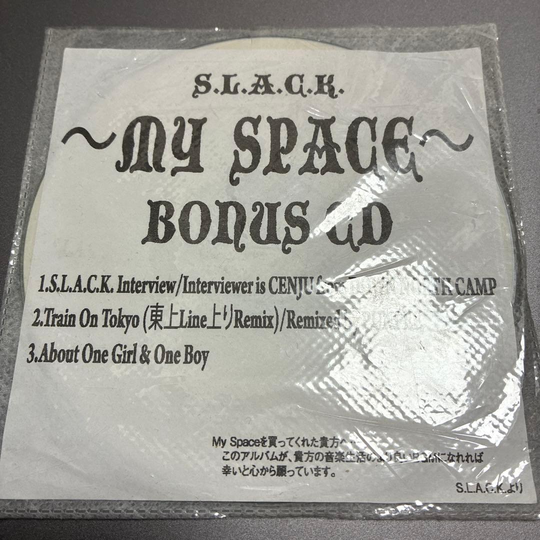 邦楽 5lack s.l.a.c.k. my space bonus cd