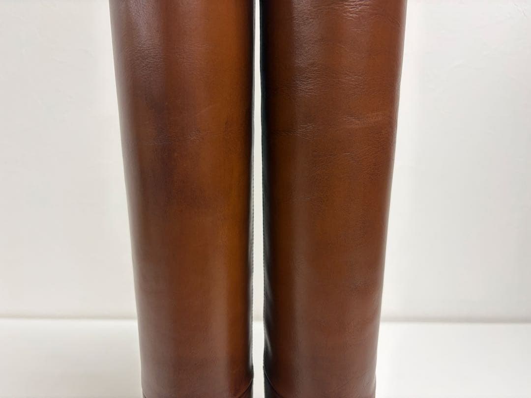 y*♡様 【未使用】 PIPPICHIC ブラウン ロングブーツ 36 23cm