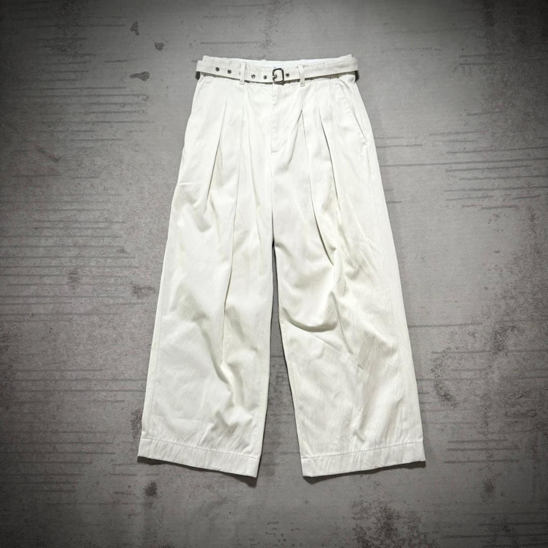 超美品 JW ANDERSON ワイド 2タック パンツ