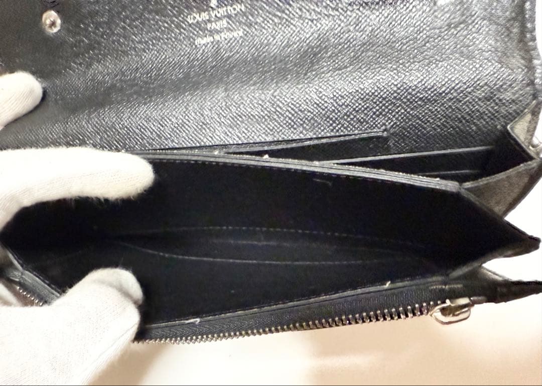 ポルト・フォイユ・アコルデオン タイガ 長財布 ルイヴィトン