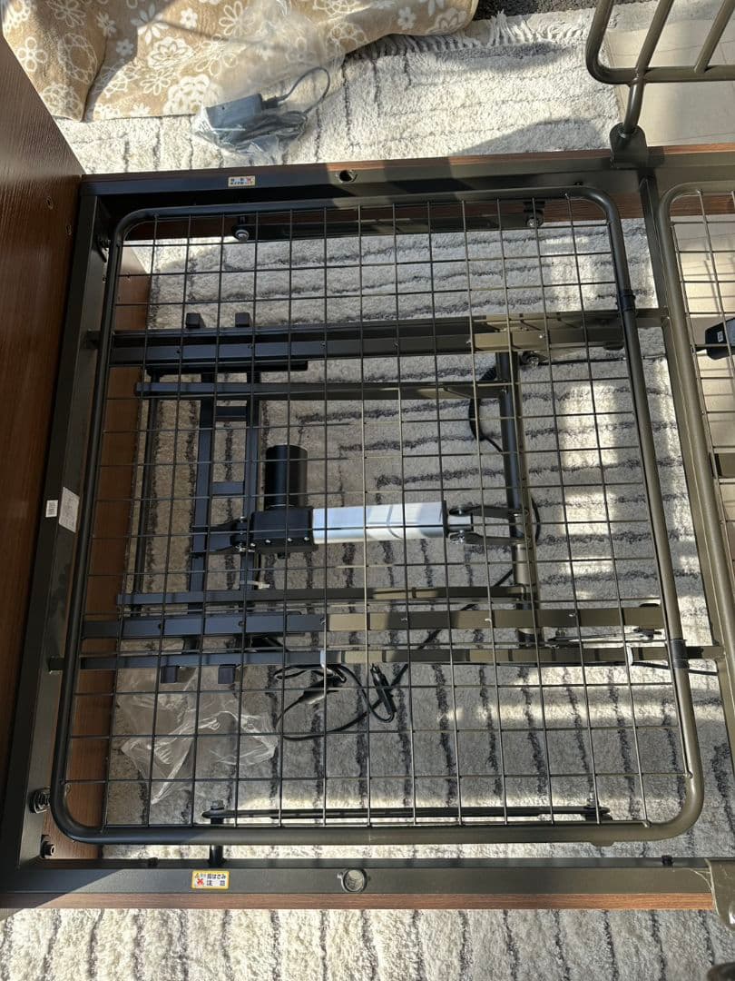 北九州市・福岡市限定 ニトリ 電動シングルベッド マットレス付 3ヶ月保証