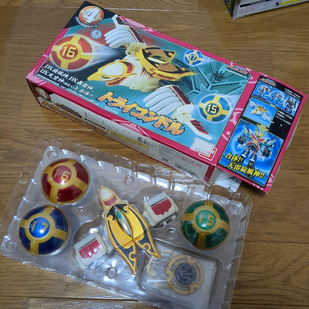 バンダイ 忍風戦隊ハリケンジャー　DX旋風神　DX天空神　DXリボルバーマンモス