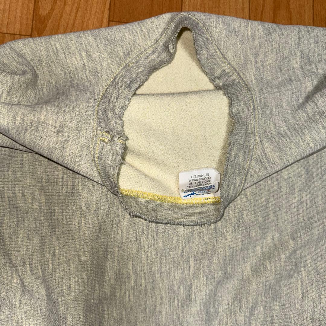 最終値下80'sトリコChampionリバースウィーブ スウェットシャツXL