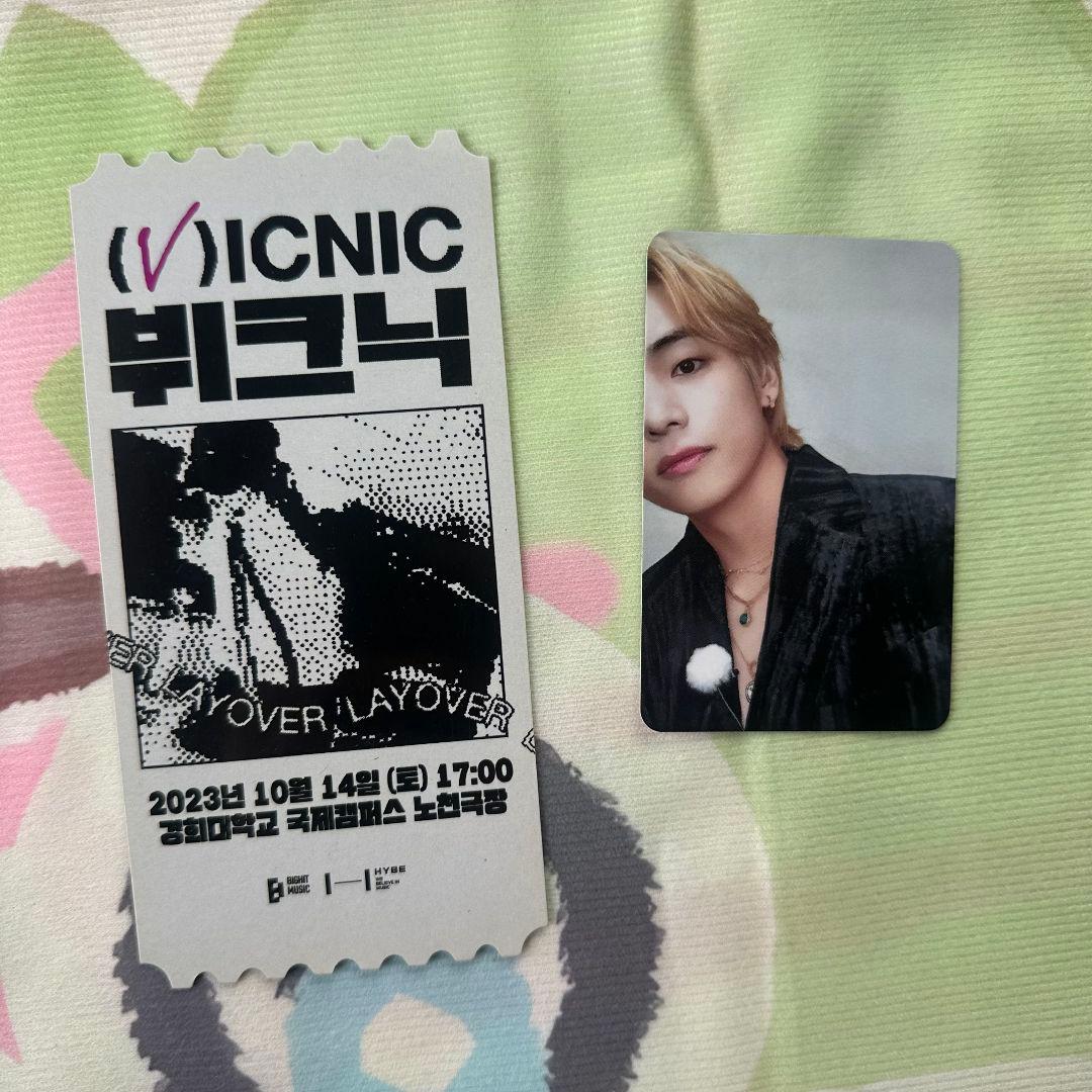 BTS Layover VICNIC 限定 ファンミ トレカ V トレカ